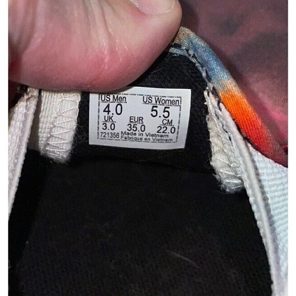 Vans Unisex Classic Slip On Dark Aura Multicolor Skate Shoes Mens 4.0 Womens 5.5 - Picture 9 of 9